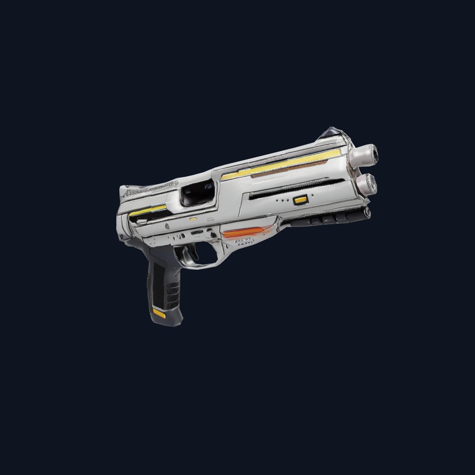 Futuristic Blaster model pack